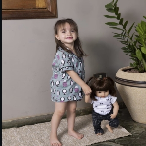Pijama Americano Pinguim